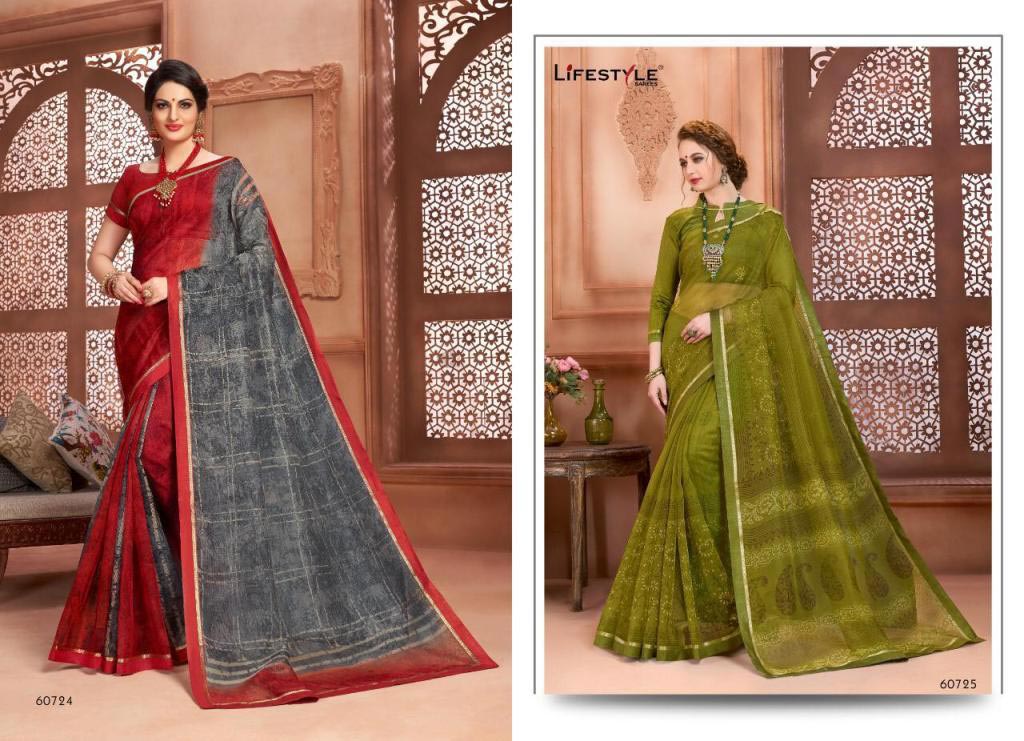 Lifestyle Sarees Charumitra Vol 30 Cotton Print Saree Lifestyle Sarees Charumitra Vol 30 Cotton Print Saree